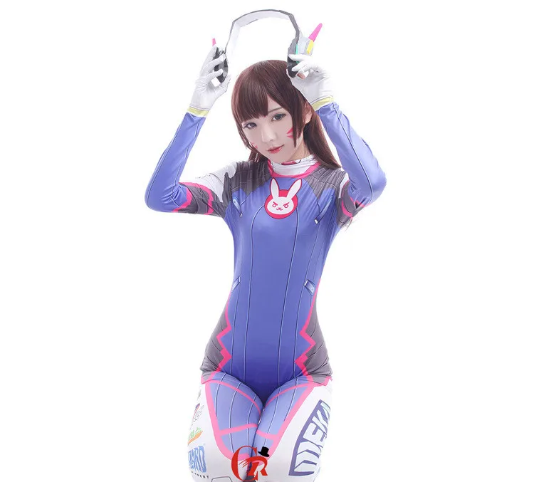 Костюм Ainiel zentai для косплея на Хэллоуин облегающий костюм dva с 3D принтом
