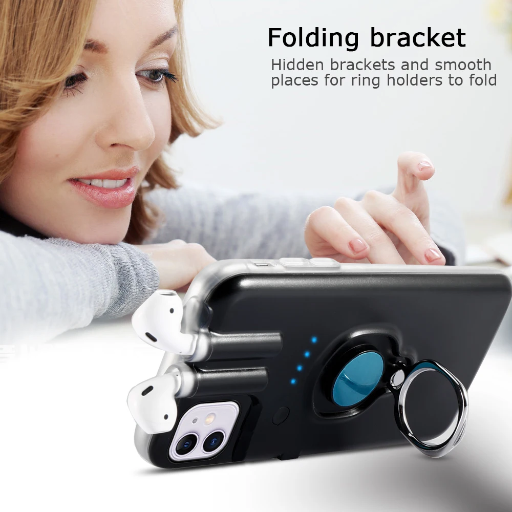 For iPhone SE 2020/SE2 4.7 Inch Case 11 Pro Max Xs Xr X 8 7 6 6s Plus AirPods 1 2 Charging Dropshipping |