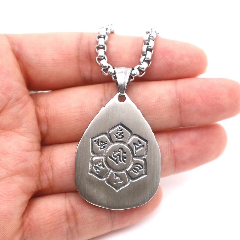 

Unisex 316L Stainless Steel Buddha Pendant Free Chain Newest