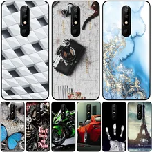 Phone Bags & Cases For BQ 5732L Aurora SE 2019 5.86 Inch Cover Soft Silicone Fashion Marble Inkjet Painted Shell Bag