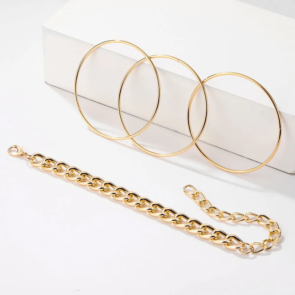 

FNIO Vintage Metal Beaded Bracelet For Women Korean Female Bangles Bracelet 2020 Charms Fashion Couple Jewelry