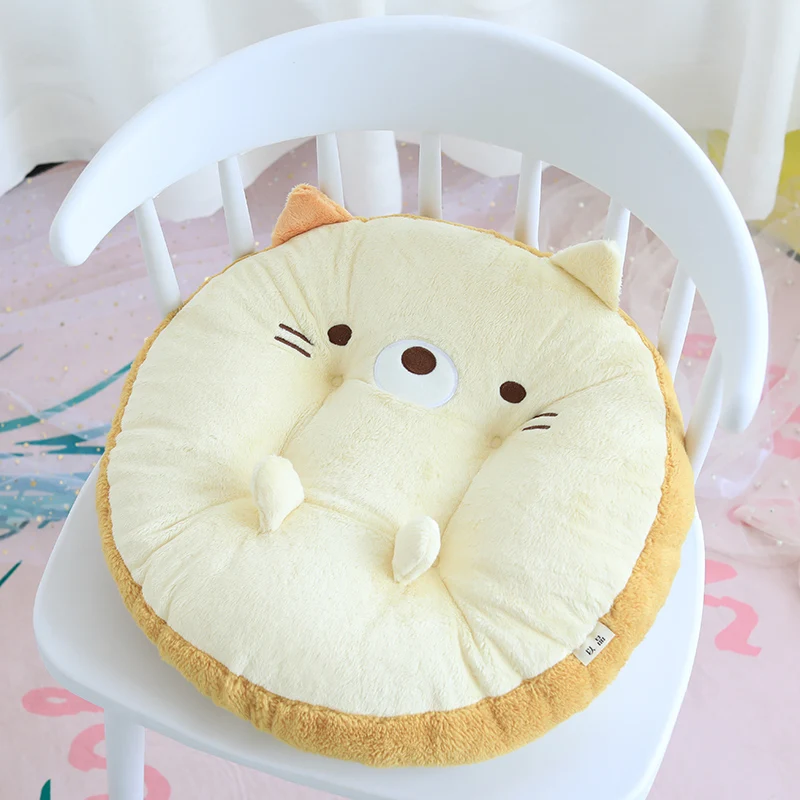 

Seat Cushion Buttock Cushion Office Long-Sitting Student Dormitory Cute Cartoon Teenage Girl Ins Stool Cushion