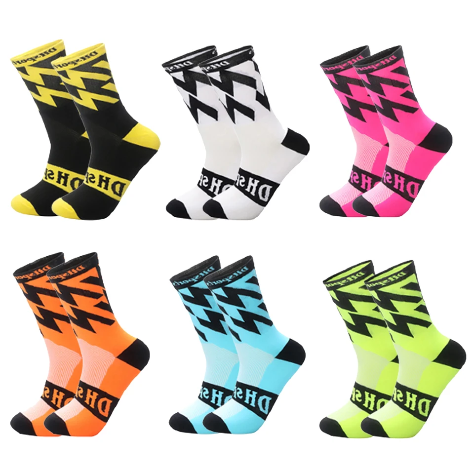 Велосипедные носки высококачественные профессиональные брендовые фонарики