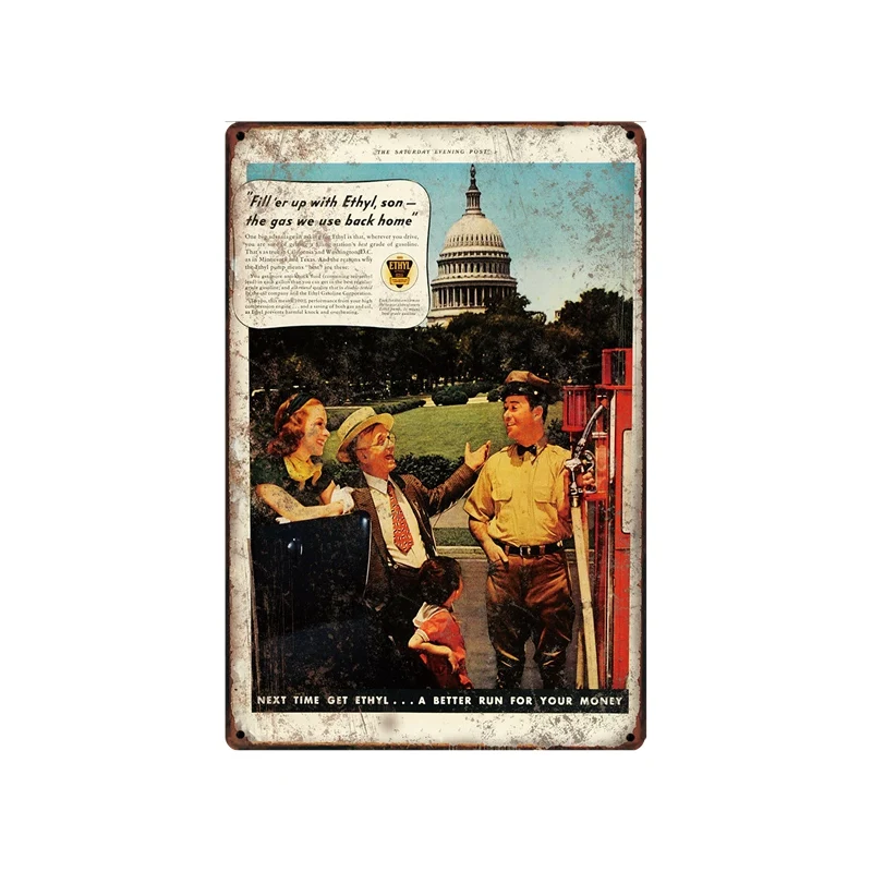 

Retro Tin Metal Sign Vintage Plate Wall Pub Home Art Decor Car Iron Poster Cuadros SA-6993