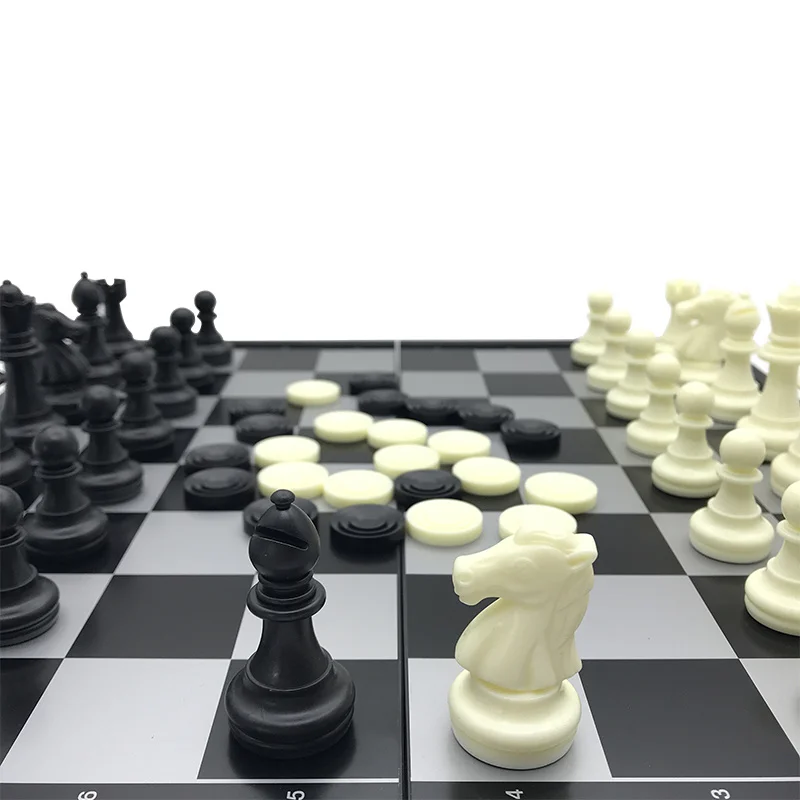 Набор для путешествий Международная игра в шахматы Складная магнитная