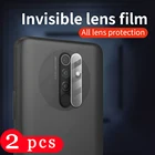 2-1 шт. для xiaomi redmi 10X 9A 9c 9i объектив камеры redmi note 9 pro Max 9s 9 8, 8T 7 pro камера для экрана мобильного телефона, Защитная пленка для стекла