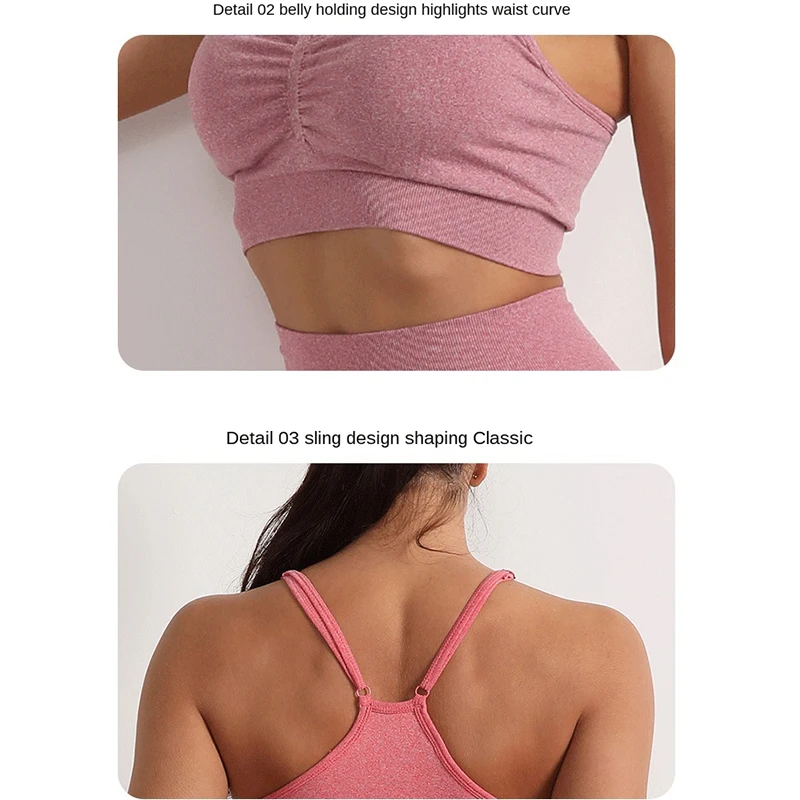 

11 Colors Seamless Sports Bra Fitness Women Sportswear Sport Top Bras For Fitness Underwear Gather Shockproof Running Lingerie
