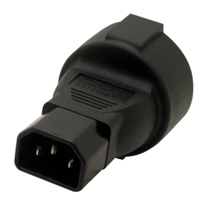 C14-EU розетка IEC320 C14 в ЕС Евро розетка IEC 320 C14 в CEE 7/7 Европейский женский AC UPS питания/PDU адаптер питания