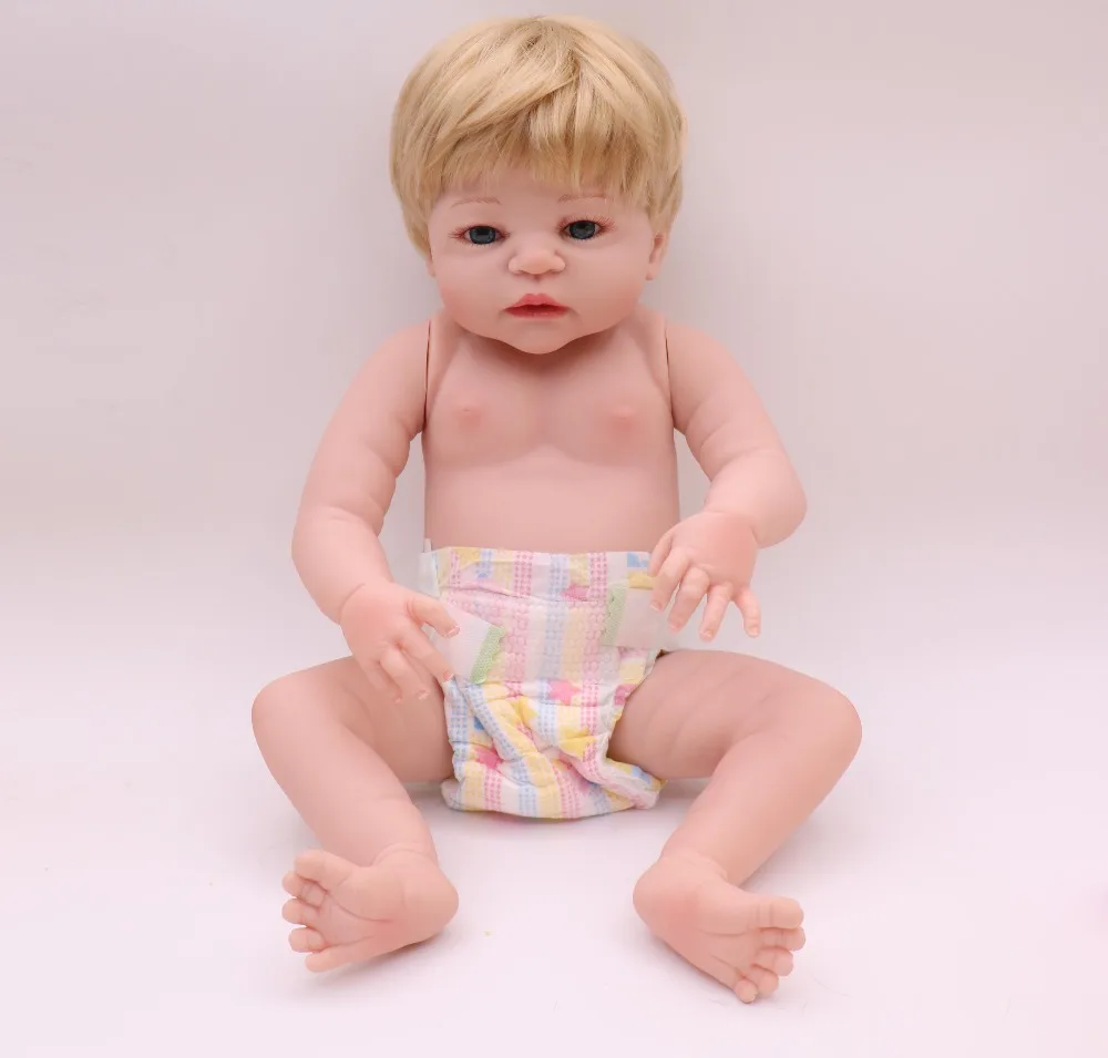Куклы Reborn boy 2" 55 см, роскошный комплект одежды с лисой, полностью силиконовые куклы reborn baby, для детей, подарок, можно купать, bebe, куклы menino