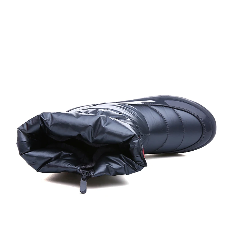 Зимние ботинки для женщин повседневные пуховые на платформе Женская