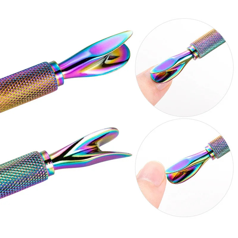 

Nail Art Shaping Tweezers Stainless Steel Cross Action Tweezers UV Gel Curve Fixed Pinch Nail Art Tools Nail Rhinestone Picker