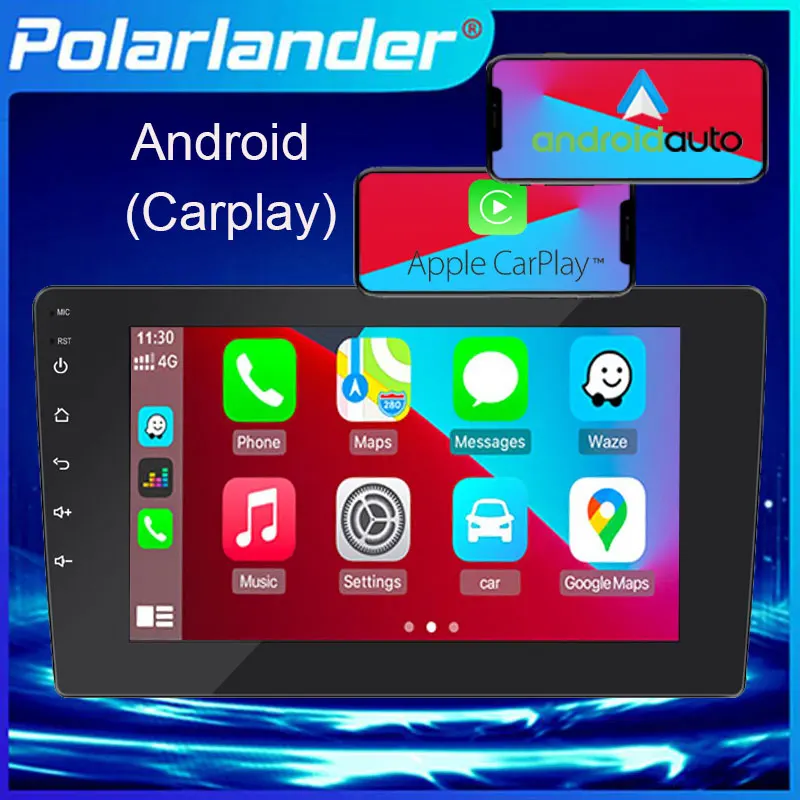 

Car Radio 2 Din Android Auto FM AM RDS TFT Touch Screen MP5 Multimedia Player 8 inch Mirror Link Built-in Carplay AI Voice 2USB