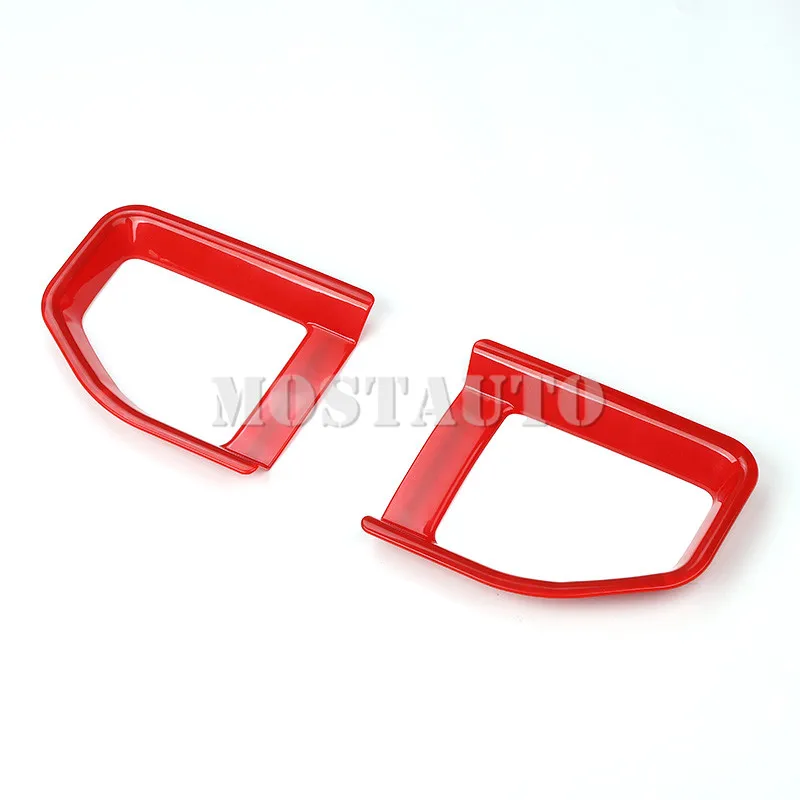 Для Jeep Wrangler JL ABS хромированный задний противотуманный фонарь накладка 2018-2019 2 шт.