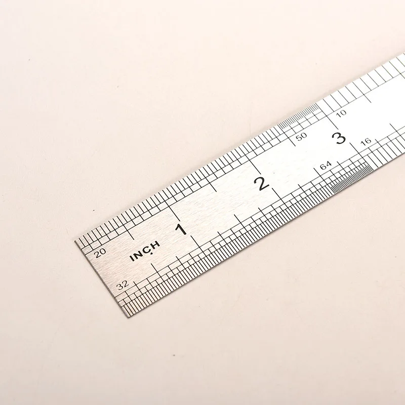 Stainless Steel Metal Ruler Metric Rule Precision Double Sided Measuring Tool 30cm Wholesale | Канцтовары для офиса и дома