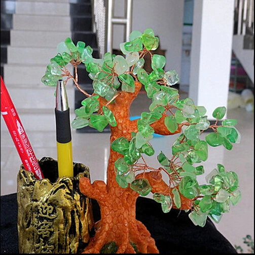 625 + кристалл счастливое дерево встряхивание Цянь Шу богатое домашнего интерьера