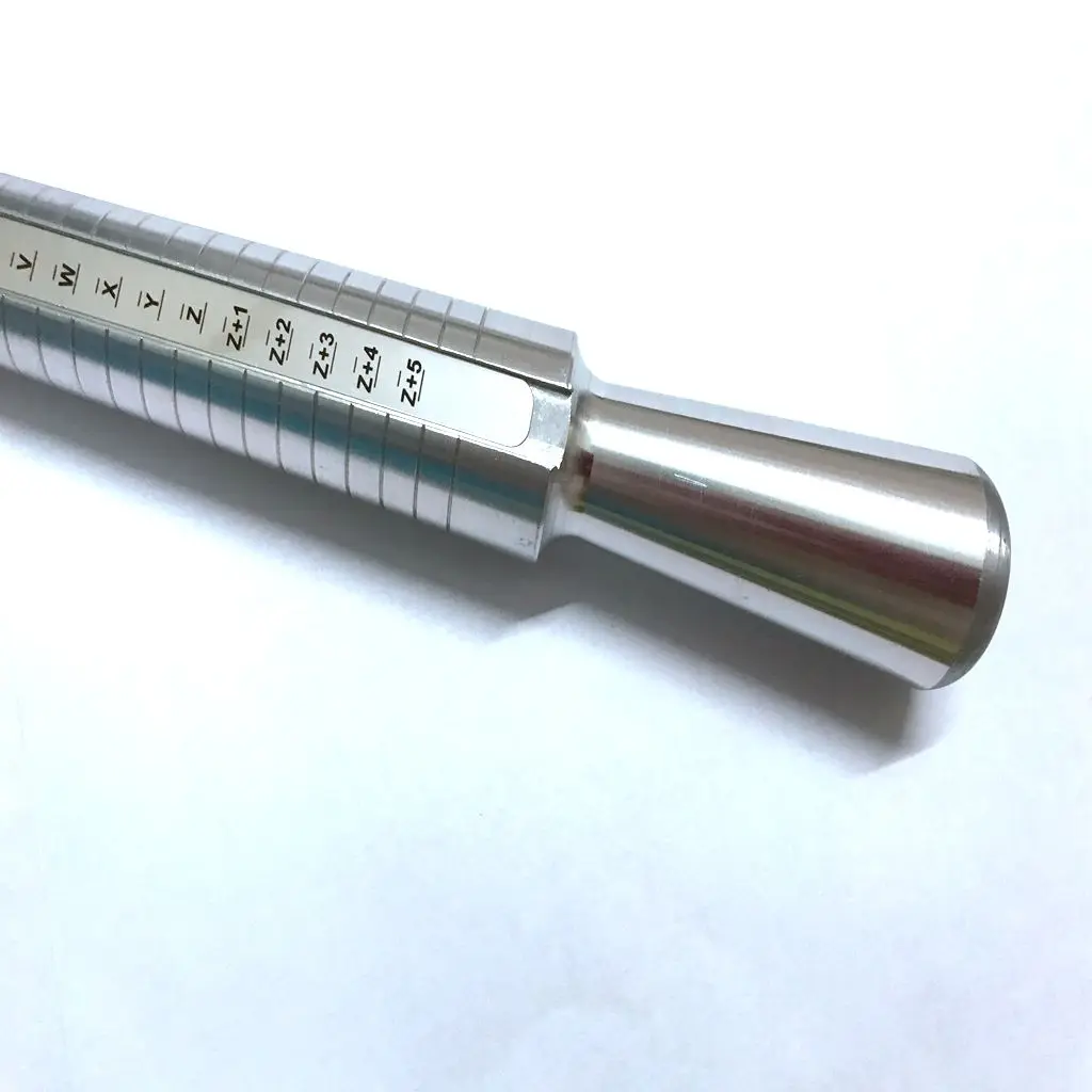 

Ring Stick Sizer Mandrel Grooved Size D-z+5 Jewelry Stick Gauge JEWELRY Tool