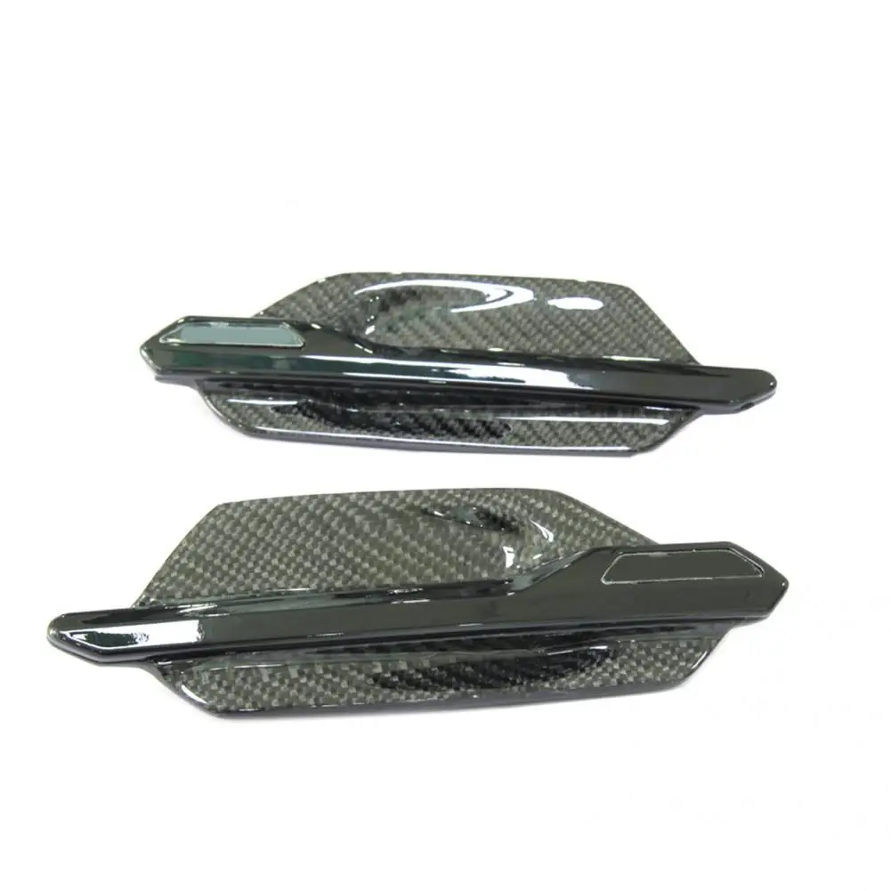 

Carbon Fiber Trim Grille 2Pcs Car Side Air Flow Fender Vent Cover Replacement for BMW M2 F87