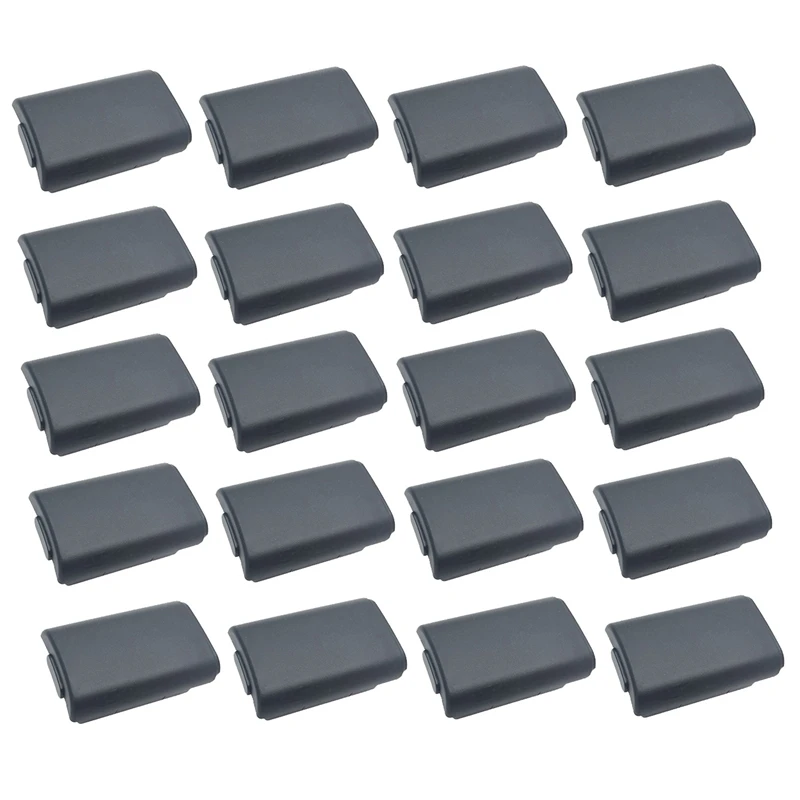 

20 PCS Black AA Battery Pack Holder Shell Protective Cover, Suitable for 360 Wireless Controller