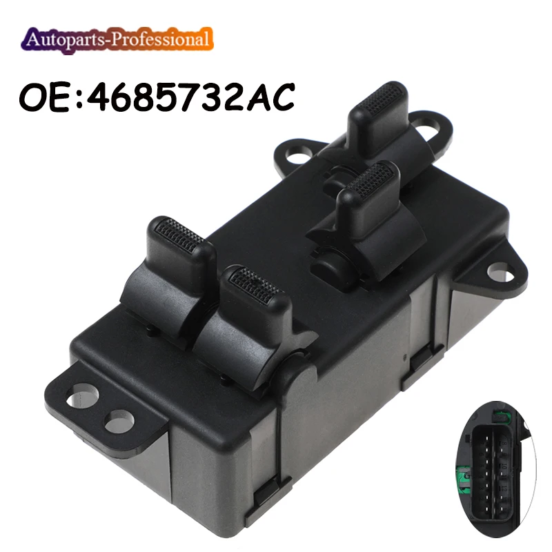 

Car Electric Power Window Control Switch Regulator Button Console For Chrysler Town & Country Dodge Grand Caravan 4685732AC
