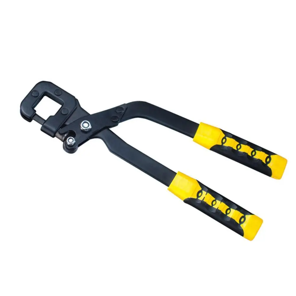 

10 Inch Handle Stud Crimper Plaster Board Drywall Pliers For Fastening Studs mm 0-15 J6Y9 Punching Metal Pliers X5U4