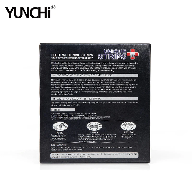 Нано бамбуковый уголь отбеливание зубов полоски 100% безопасный не перекись супер