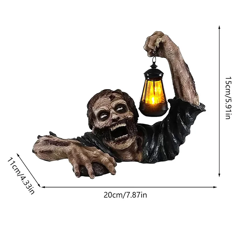 Украшение на Хэллоуин Ходячие мертвецы|Садовые статуи и скульптуры| |