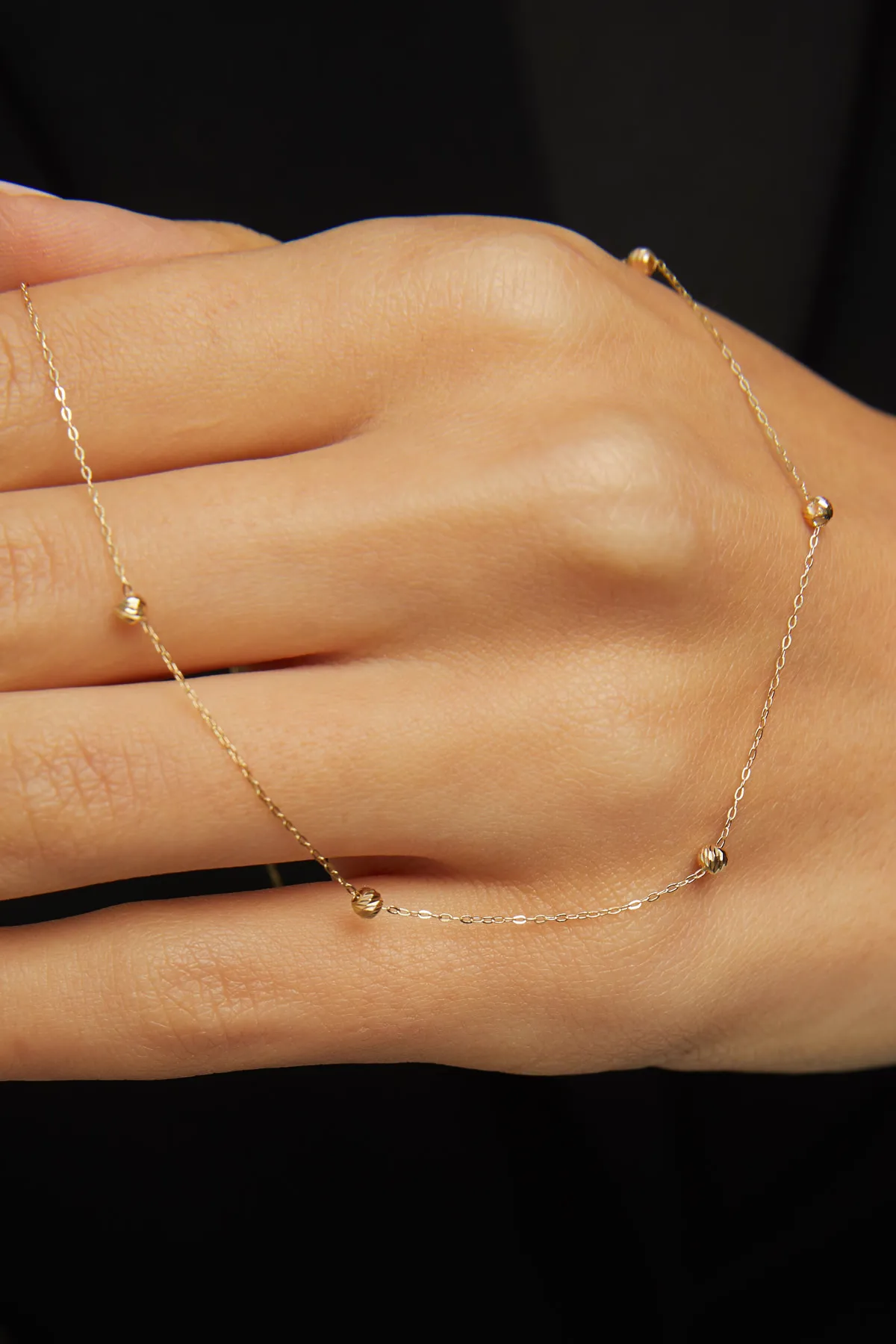 

Ожерелье из спутниковой цепи 14k, ожерелье из золотой цепи для женщин 14k, ожерелье из золотой цепи с шариком, золотое ожерелье из спутника