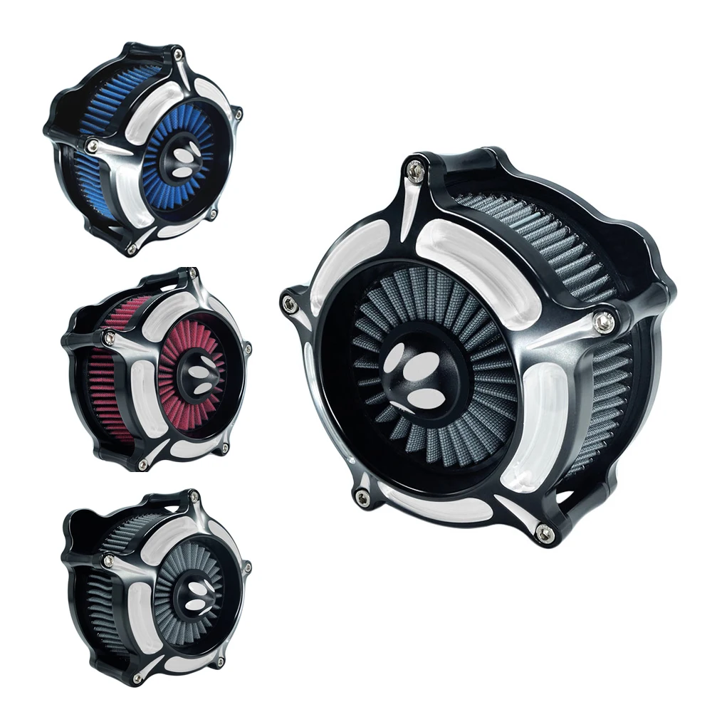 Воздухоочиститель мотоцикла впускной фильтр опорная пластина для Harley 2008-2016 FLT