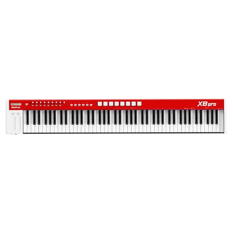 

Music MIDI keyboard X6/X8 PRO professional semi-weighted sound source 61/88 key pad music keyboard