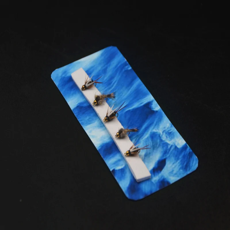 CONTEMPLATOR 5 шт. смешанные бусины 14 # принц и заяц уши Нимфа узоры для мух имитация Mayfly