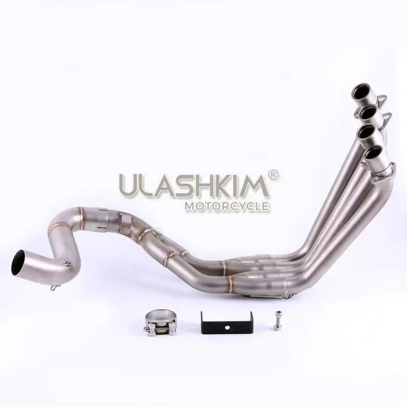 

Motorcycle Full Exhaust system Middle Link pipe SBK FOR Honda CB650 CBR650F CBR650 CB650F 2014 to 2018