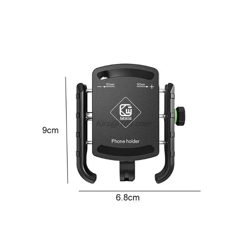 metal bike bicycle motorcycle handlebar mirror mobile phone mount holder stand free global shipping