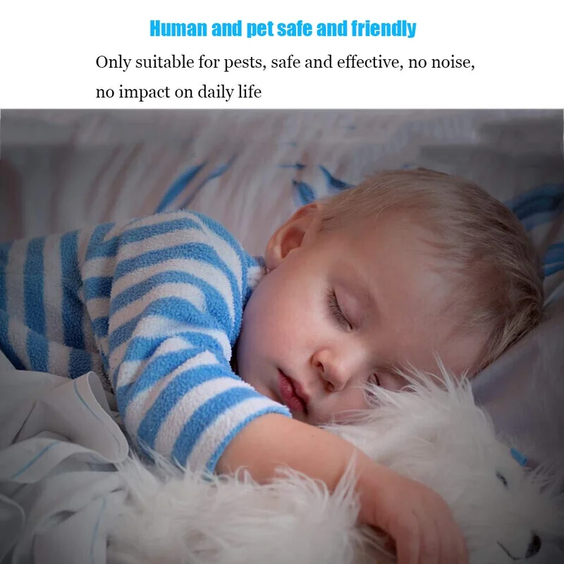 Нетоксичный Электронный Отпугиватель вредителей Анти комаров и насекомых