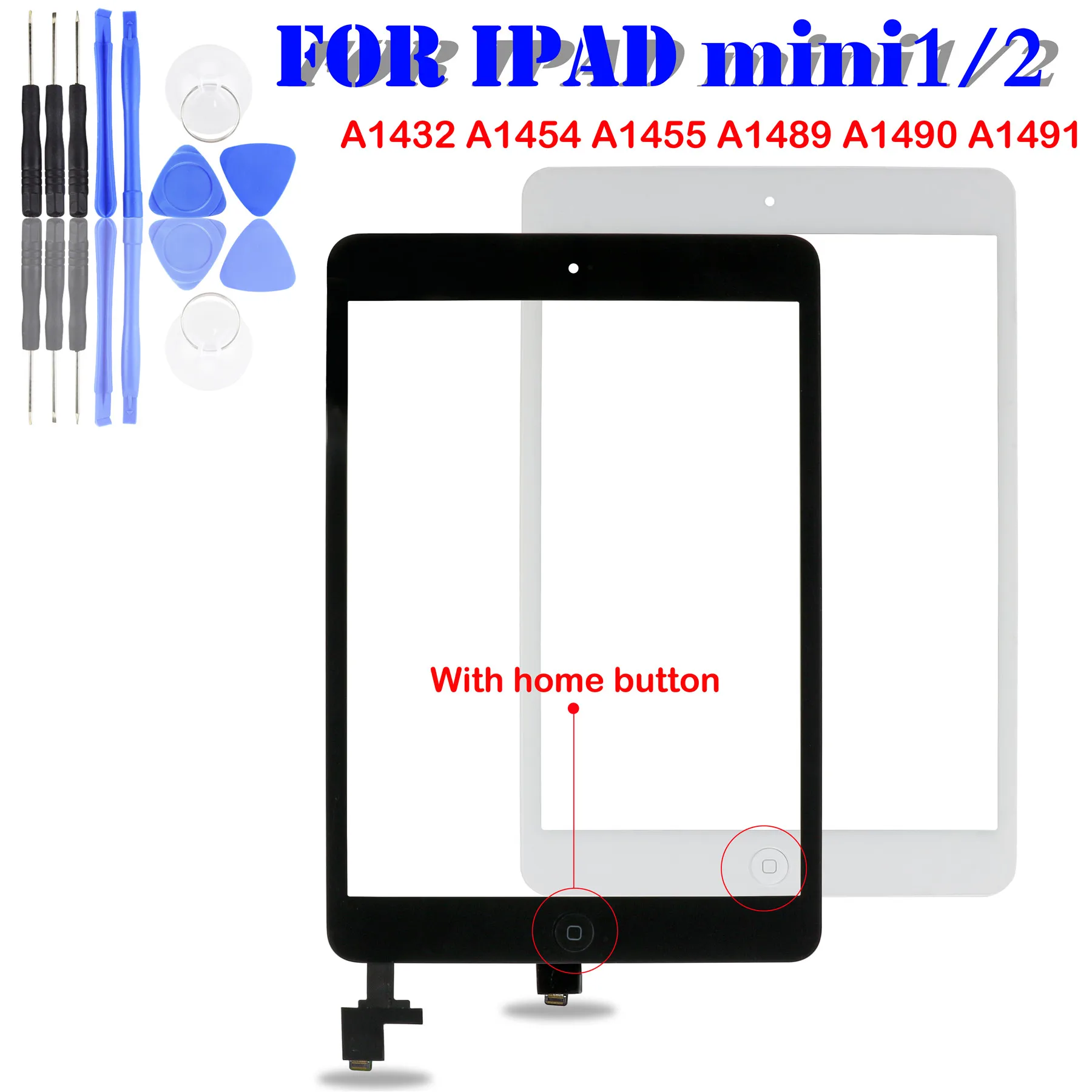 Сенсорная панель для iPad Mini A1432 A1454 A1455 2 A1489 A1490 A149 дигитайзер сенсорного экрана