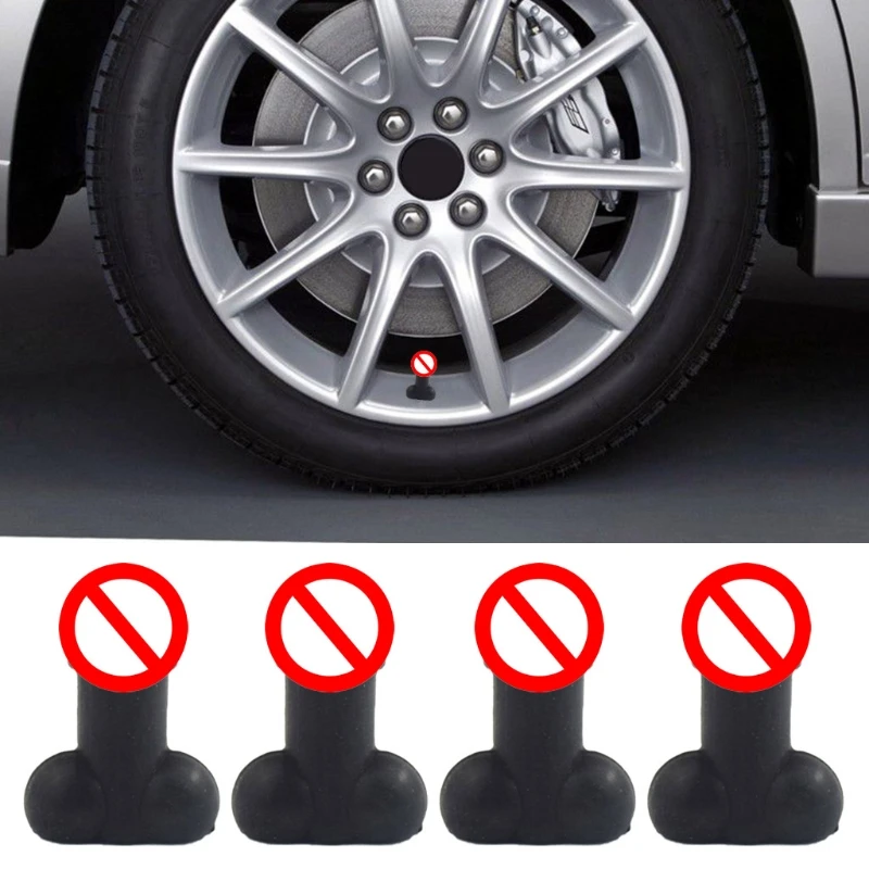 4x Car Tire Anti-rust Air Valve-Caps Auto Wheel Gag Tyre Dust Stems Cover Waterproof Dust-Proof Airtight Seal Universal 37JE | Автомобили
