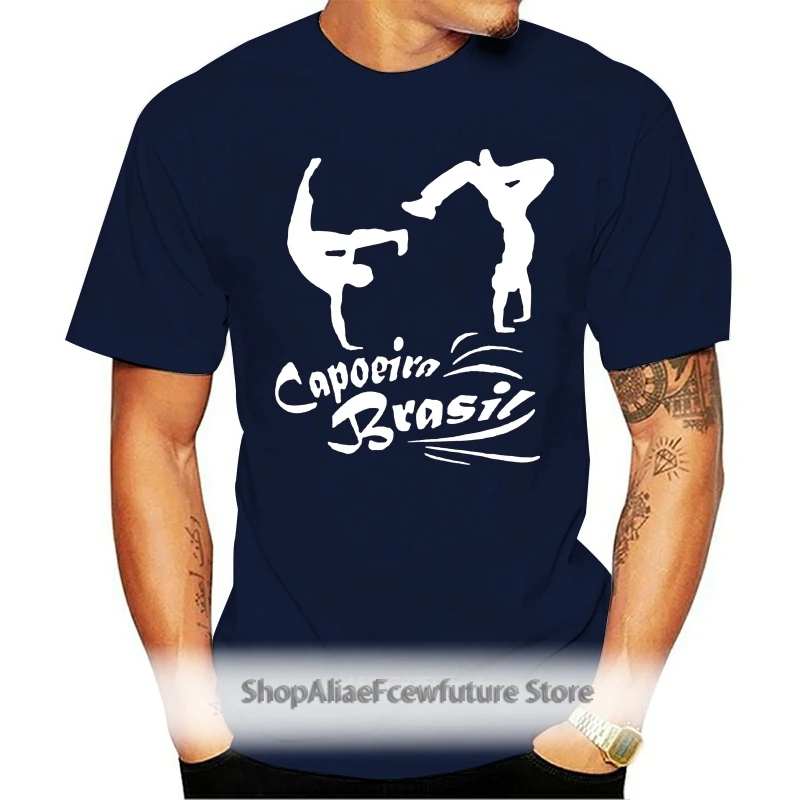 

NEW CAPOEIRA MARTIAL ART LOGO WHITE BLACK MENS SHIRT USA SIZE S-XXXL ZM1
