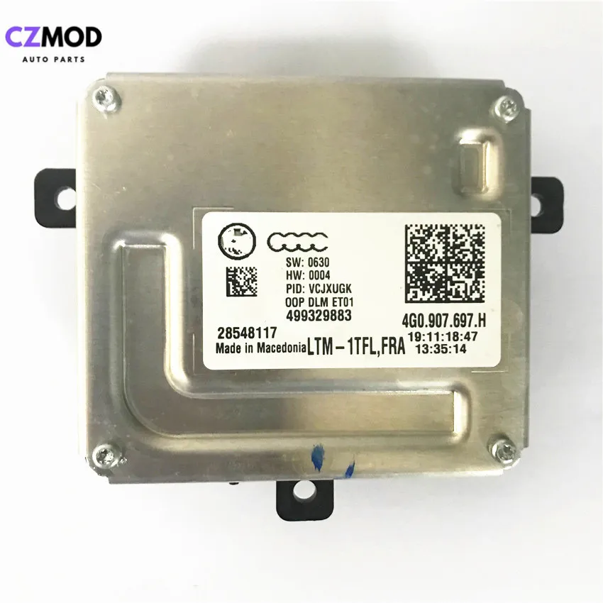 

CZMOD оригинальный 4G0.907.697.H DRL балласт фары светодиодный модуль водителя 28548117 4G0907697H 499329883 б/у автомобильные аксессуары