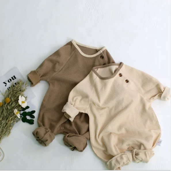 

Autumn Winter Newborn Baby Boys Girls Romper Cotton Long Sleeve Jumpsuit Infant Clothing Pajamas Toddler Baby Clothes Outfits
