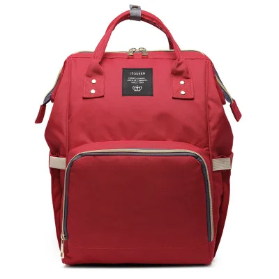 backpack 1 Lequeen Сумка для беременных рюкзак для мамы детский подгузник тележка коляска пеленка сумка для мамы инвалидные коляски - Цвет: backpack 1