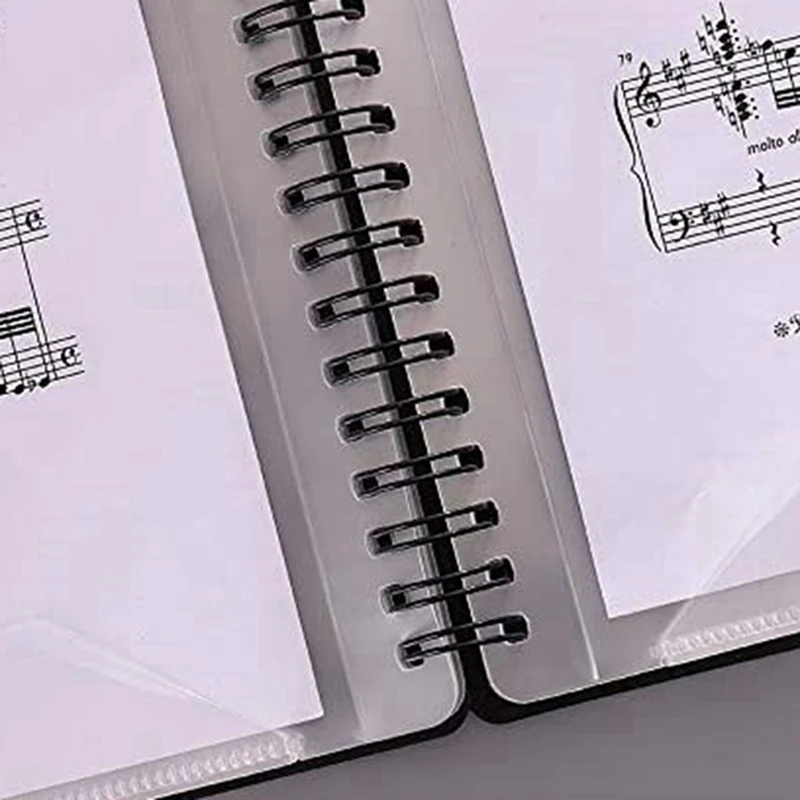 

Music Sheet Document Storage Folder with DIY Guitar Pick Maker Guitar Pick Punch Maker Plectrum Punch,Black