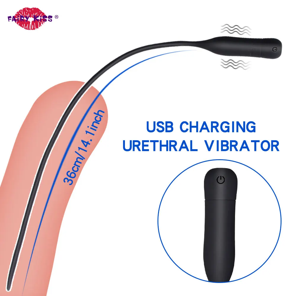 

Massage Urethral Stimulator Horse Eye Dilator Sex Toys For Men SM Urethra Sounding Catheter Extender Penis Plug Male Masturbator