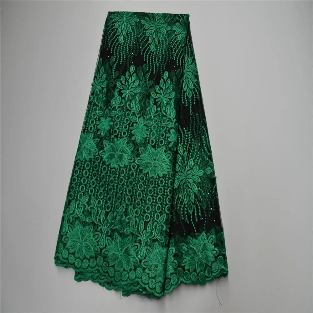 Африканская Тюлевая кружевная ткань высококачественная вышитые французские