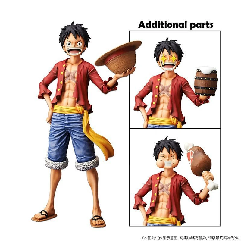 Фигурка аниме фирмы New World соломенная шляпа Классическая съешь мясо звезды