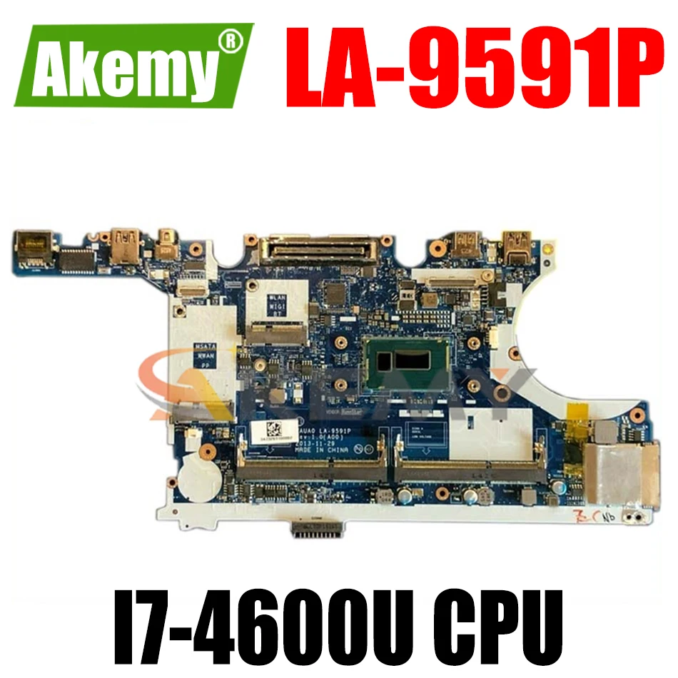 

CN-0WK2DM 0WK2DM FOR Dell Latitude E7440 Laptop Motherboard VAUA0 LA-9591P I7-4600U CPU Mainboard 100% Tested original work
