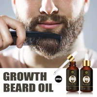 haircube men beard growth essential oil kit nourishing enhancer beard liquid natural organic growth oil beard care product 2pcs
