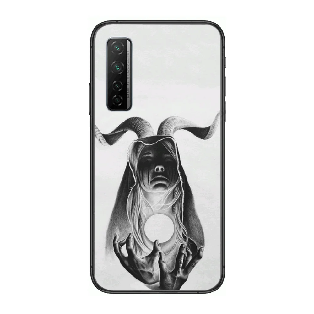 

Art style Wiko's DIY customization Soft silicone phone case Phone Case For Huawei Nova p10 lite 7 6 5 4 3 Pro i p Smart ZBlack