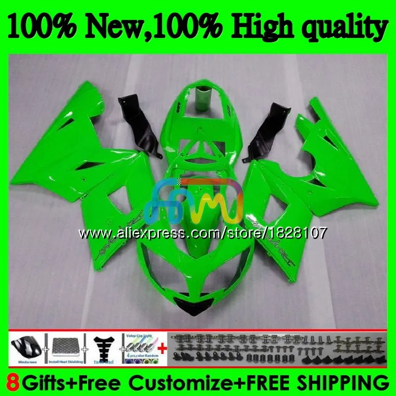 

Корпус для Triumph Daytona 600 650 02 03 Gloss green 04 05 Daytona650 74BS.22 Daytona600 Daytona 650 2002 2003 2004 2005 обтекатели