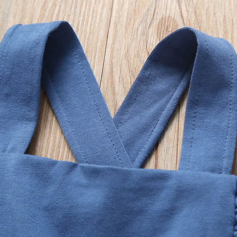 Детские Полосатые комбинезоны Elvesnest хлопковые в полоску без рукавов для девочек 0