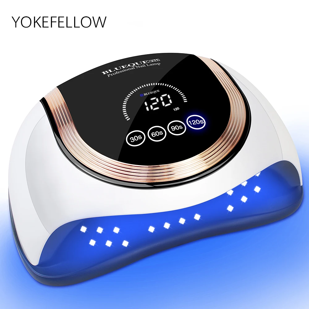 

60LEDs LED UV Nail Lamp For Drying Gel Nail Polish With Motion Sensor Touch Switch 4 Timer Mode Nail Dryer For Nail Salon