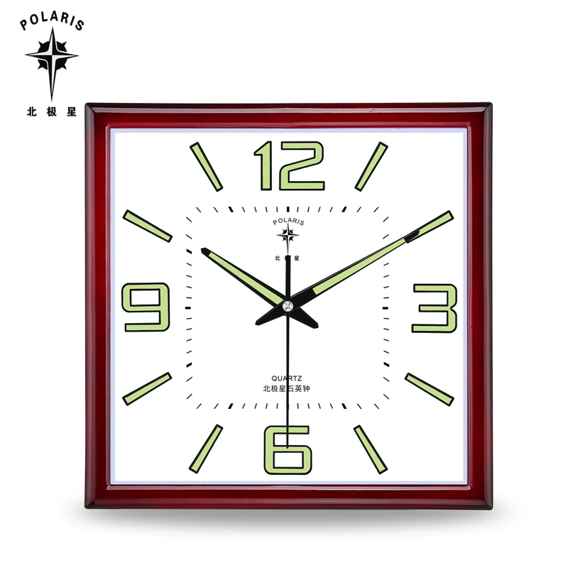 3d настенные часы Винтаж Ночная большой 12 дюймовый Светящиеся Настенные механизм